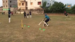 Running between the wicket drills