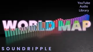 World Map by Jason Farnham 4K | Audio Visualizer | Free Music