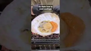 Grilled Scallops #japan #shorts #short #youtubeshorts #youtube #shortsvideo #shortvideo #shortsfeed