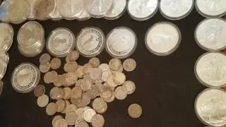 New stacks started and a little Numismaniac action....dropping a few dimes!