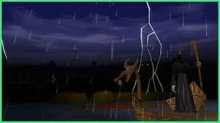 MediEvil PS1 – Gallowmere Rain Ambience (Relaxing Scenes | No Music)