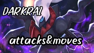 DARKRAI ATTACKS AND MOVES #DARKRAI#1000000LIKES#ATTACKS