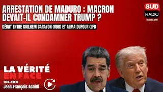 Capture de Maduro : d&eacute;bat Guilhem Carayon (UDR) x Alma Dufour (LFI)