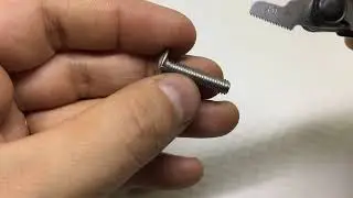 Винт с полукруглой головкой M6 x 16 x 1 - А2 нержавейка