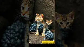 Kittens Trapped Under Millions of Barnacle-Like Creatures | #seahelpmission #shorts
