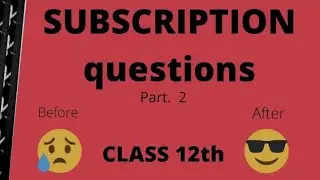subscription question(part 2)