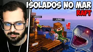 JVNQ E AMIGOS ISOLADOS NO MAR | RAFT