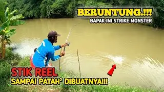 EDAN.!!! PULUHAN KOLAM JEBOL IKAN MASUK SUNGAI || PEMANCING AUTO PANEN