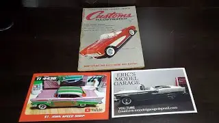 Monday Mail and Magazines.&nbsp; 8-21-2023&nbsp; Shop cards and Vintage Car Magazines. Customs Illustrated '62