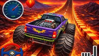 Monster Truck Rider Game 🚚🔥 Extreme Stunts, Big Jumps & Crazy Racing | #monstertruckjump 
