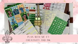 Plan with me Ft. Creativity and Ink