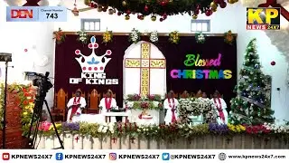 Bidar News l Christmascelebrated in Methodist Church with great pomp,Ministers & leaders attend.