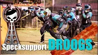 Das Paintball Team Droogs Frankfurt im Specksupport-Video #specktastisch