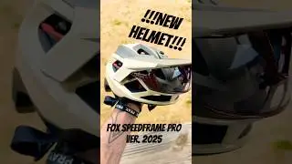 New Fox Speedframe Pro 2025 MTB Helmet #mtb #mtbgear