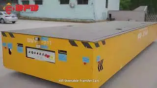 Battery Transfer Cart, Heavy Load Electric Trackless Transfer Cart