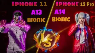 iPhone 12 Pro A14 Bionic Vs iPhone 11 A13 Bionic PUBG COMPARISON🔥|| TDM M416 ONLY | Can I Win😱