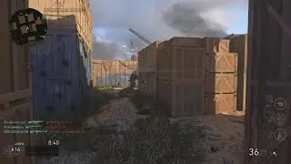 Call of Duty: Charging beyonet on WWII Shipment