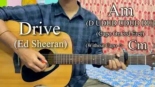 Drive | Ed Sheeran (From F1&reg; The Movie) | Guitar Chords Lesson+Cover Strumming Pattern, Progressions
