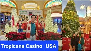Tropicana Atlantic City Vacation|Best ever winter xmas holiday