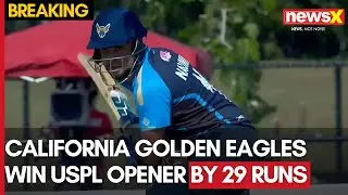California Golden Eagles Defeat Carolina Eagles by 29 Runs in USPL Opener | NewsX