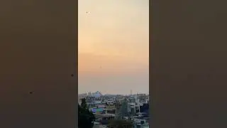 Kite fighting on basant panchami 2025🪁kite looting from rooftop|Big kite catching on roof #shorts