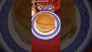 PANCAKE RECIPE | HOW TO MAKE PANCAKES AT HOME | EASY PANCAKE RECIPE #shorts #viral #trending #recipe