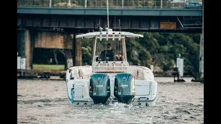 Seakeeper 1 gyro stabiliser fitted to a Grady White 271