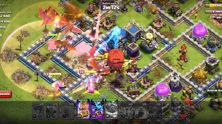 Ranked Attacks - King Lvl 54, Minion Prince Lvl 34, Grand Warden Lvl 22, Dragon Lvl 7 Upgrade CoC