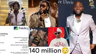 Burnaboy donates 140million Naira to VDM  NGO and Davido is going  to win his first grammy award