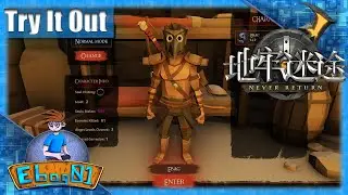 Never Return Gameplay - Try It Out - Arpg 2021 - New Indie Games - Action-Adventure Roguelike