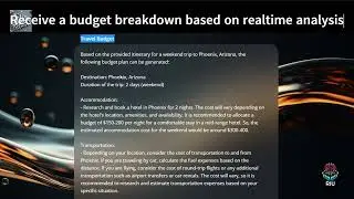 Journey Genius Laptop Demo by RIU AI Apps 2024