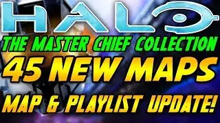 Halo MCC Update NEW MAPS! 45 Forge Maps Added to Halo MCC! How to Download Halo MCC Custom Maps