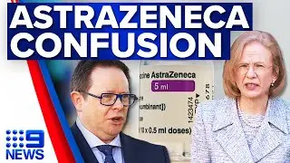 Queenslanders confused by AstraZeneca health advice | Coronavirus | 9 News Australia