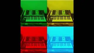 Synth JS Bach || Air on the G String || Moog Grandmother Quartet