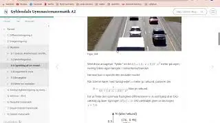 Opstilling af model - eksempel: biltrafik