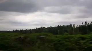 Oslo - Stockholm Train: Amazing Nature