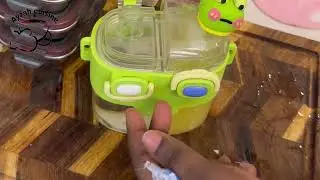 My kids school lunch box episode 53 - danwake recipe - ayzahcuisine