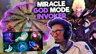 MIRACLE AMAZING INVOKER GOD MODE!! DOTA 2