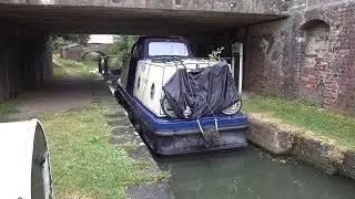 Duke's Cut to Thrupp on the Oxford Canal in the pouring rain