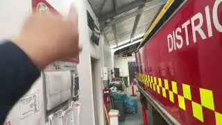 Installing SAS monitors , NUC PC at our Fire Station - CFA D10 part 1