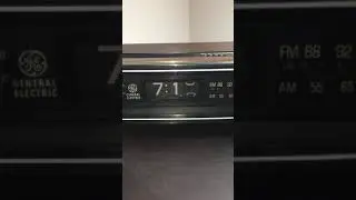 Ge Clock Radio Time change