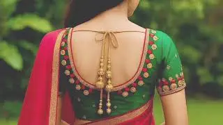 💕 Trending & Stylish blouse design  New collection #blousedesign #saree #newcollection #trending