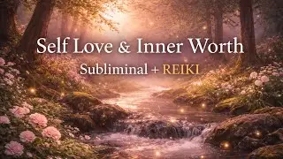 Self Love & Inner Worth Subliminal + Reiki | Feel Enough, Safe & Whole (90 Min)