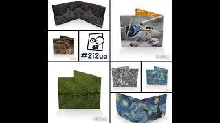 Кошельки ультратонкие из tyvek #2i2ua
