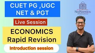 Rapid Revision Session for Economics UGC NET CUET PG & PGT  Economics