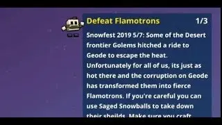 Defeat Flamotrons [Trove]