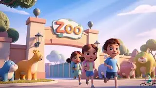 Field Trip to Zoo | Funny Animals |  Pre school | Toddlers Song | Simple Songs | Learning
