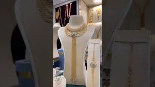 Beautiful ❤️ 21K gold turkish Necklace jewellery designs for women #shorts #shortsfeed #jewellery