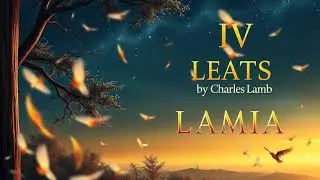 IV KEATS LAMIA by Charles Lamb