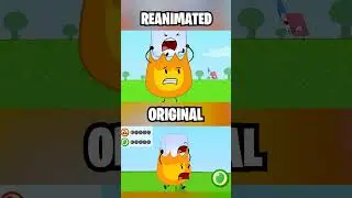 BFDI 8 Reanimation COMPARISON! #shorts #bfdi #animation